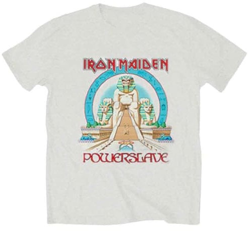 Rock Off officially licensed products Iron Maiden Powerslave Egypt T Shirt M Grey