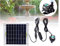 Solarpumpe, Bürstenloses Solar-Wasserpumpen-Set kann zeitgesteuert Werden. Extrem leiser Tauchmotor for Aquarium, Fischteich, Garten, Brunnen, Dekoration