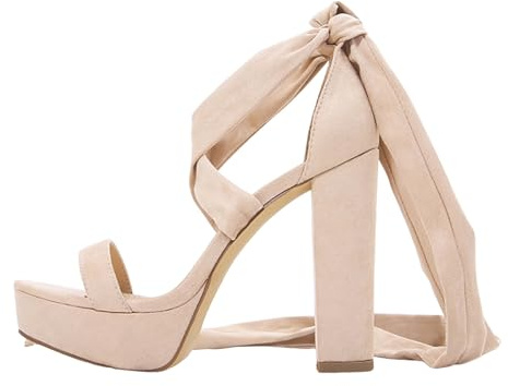 Sandali Eleganti Donna Con Tacco Sandali Tacco Decollete Blu Sandalo Tacchi Taller Cerimonia Elegante Scarpe Pianta Larga Fiocco Plateau Oro Sabot Comode 39 Sposa Rosa Cipria Pelle High Heels