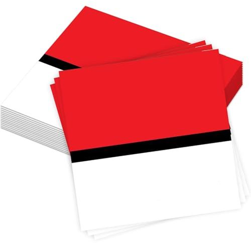 40 Stück Servietten Geburtstag,33x33 cm Rot und Weiß Papierserviette | Bunte Thema Dekorationen Papierservietten,Geburtstagsservietten für Tischdeko Party Deko
