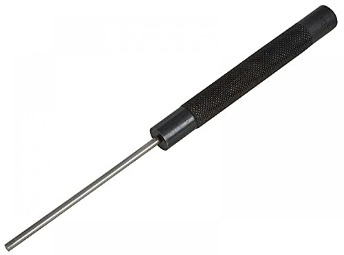 Faithfull Long Series Pin Punch 5/32In Round Head, Black