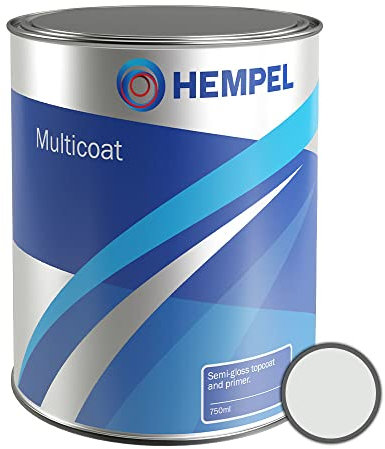 Hempel Multicoat - Light Grey - 750ml - Boat Paint Topcoat