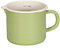 Krüger Karl 17012PAG Juist - Cazo para Leche con Boquilla (Esmalte, 12 cm), Color Verde