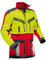 Pfanner Funktionsjacke Nachsuche 804335, Farbe:rot/gelb, Größe:XXL