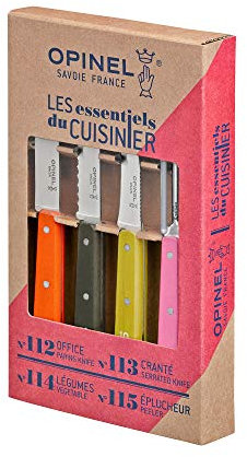Opinel K�chenmesser Set Farbig Primavera 4-teilig