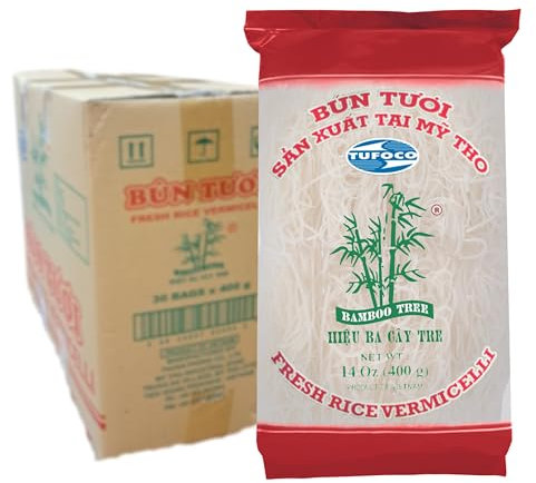 BAMBOO TREE - Frische Reis Vermicelli - 30 X 400 GR - Multipack