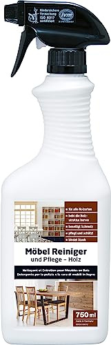 Glutoclean Möbel Reiniger & Pflege - Holz 750ml I Für alle Holzarten I Hebt die Holzstruktur hervor I Beseitigt Schmutz & bindet Staub I Pflegt & schützt
