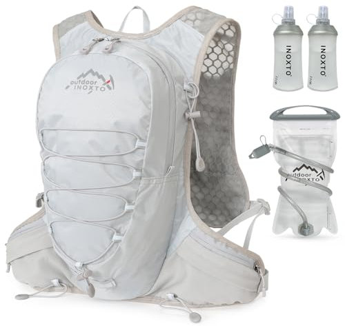INOXTO Sac d'hydratation léger 5L,adapté à la randonnée en Plein air,Marathon, compétition Cycliste, Gilet d'hydratation d'alpinisme,Hommes et Femmes