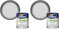 Dulux 5358166 Quick Dry Eggshell Paint - Polished Pebble - 750ML (Pack of 2)