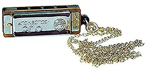 Goki UC080 - Musikinstrument - Mini-Mundharmonika mit Kette