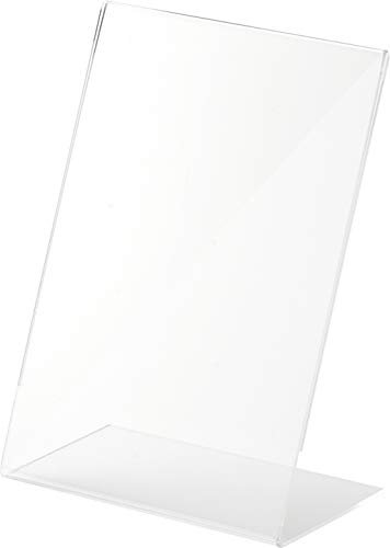 helit H2354302 - Tischaufsteller „the presenter“ DIN A4 hoch, glasklar