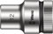 Wera 05003603001 12 mm 8790 HMC Zyklop Socket with Hexagon Drive - Silver