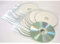 Ritek Blu Ray beschreibbare Rohlinge – 6X, 25 GB BD-R, Vollgesichtsdrucker, weißer Tintenstrahldrucker – In Dragon Trading Kunststoffhüllen, 5 Stück