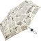 Regenschirm Newspaper - Mini-Taschenschirm Handöffner