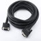 DTech Cable VGA para monitor de ordenador, 8 m, 1080p, alta resolución, 15 pines, VGA a VGA para proyector, pantalla de visualización, color negro