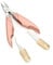 Pedicure Pliers, Multi-Functional Foldable Durable Stainless Steel -Rust Nail Clipper, for Office Home