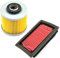 BENSOI Filtro Olio Moto e Filtro aspirazione Filtro Aria Compatibile con Yamaha XT600E XT600 XTZ660 Tenere 1991-1995 XTZ 660 XT 600