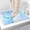 Duschmatte rutschfest 60 x 60 cm | Badewannenmatte Waschbar | Badematte Badewanne Anti-Schimmel | PVC Luffa Antirutschmatte Badewanne