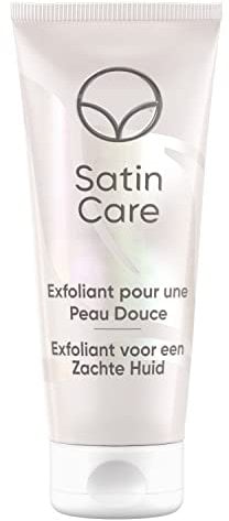 Gillette Venus Satin Care Peeling für die Vorrasur für Haut und Schamhaar, zur Verwendung während oder zwischen den Tagen der Haarentfernung der Intimpartien, sanfte Formel ohne Duft