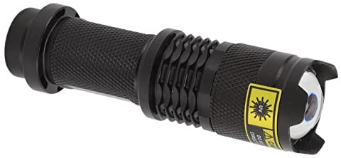 UV-Taschenlampe, UV-Taschenlampe 365nm Leichtgewichtig Schlagfest Wasserdicht für Teppiche