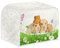 Kuiaobaty Guinea Pigs Cover for Toaster 2 Slice, Yellow Polka Dots Washable Small Kitchen Appliances Cover with Hook Dust Proof Case,S
