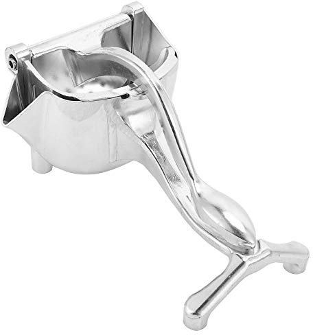 Glomora Exprimidor Manual,Aluminio Exprimidor de Frutas Acero Inoxidable Anticorrosivo Tamaño universal para Naranja Limón Lima y Cítricos para Cocina Bar Restaurante