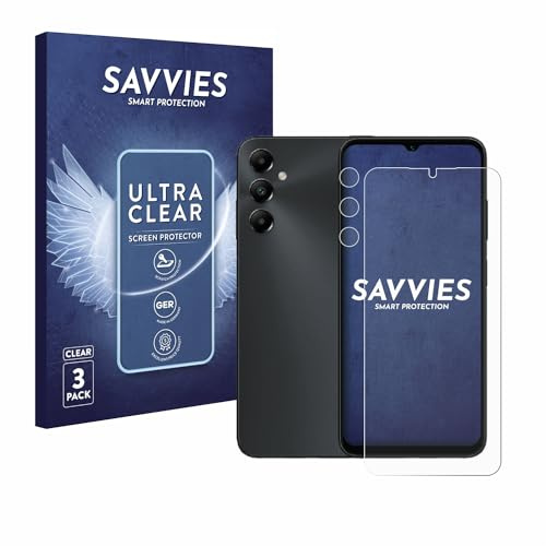 Savvies 6 Stück Schutzfolie für Samsung Galaxy A05s