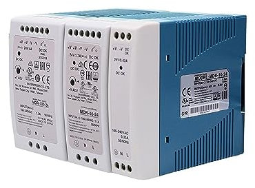 MDR-10/20/40/60/100W 5V 12V 15V 24V 48V fuente de alimentación de conmutación de carril Din 1 Uds(12V_MDR-20)