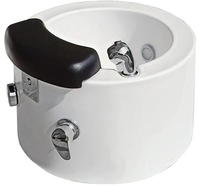 Acrylic Footbath Foot Bath Spa With Heat And Massage Pedicure Bowl With Heat And Massage Colorful Lamp Footbath Home Foot Bath (Size : With water pump)