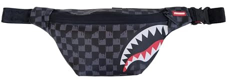 SPRAYGROUND DRIP CHECK SHARK CROSSBODY SAVVY 910B6573NSZ