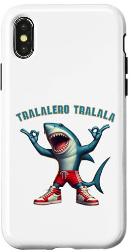 Tralalero Tralala Internet Meme Lustigste Meme Trend Edition Hülle für iPhone X/XS