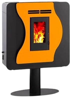 INTERSTOVES - Poêle à granules CORINA 6 Etanche - Jaune