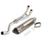 ZAPORA Système d'échappement Complet Silencieux de Lien Avant Tuyau d'échappement modifié pour Tmax530 Tmax500 2008-2016 Tmax t-Max 530 500 système(Type M)