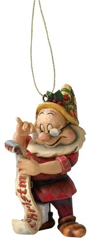 Disney Traditions, Figura para colgar de enanito Feliz, Enesco