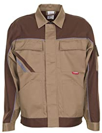 Planam 2314068 Highline Taillenjacke, Khaki/Braun/Zink, Größe 68
