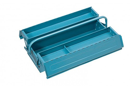 WERKZEUGKOFFER - 3-teilig aus Stahlblech - leer - Breite 530 mm Höhe 150 mm, Tiefe 195 mm