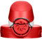 Nalgene Replacement Cover for OTF Bottle., Ersatzdeckel zur OTF Flasche, Rouge/Blanc