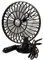 New 12v 5 Car Oscillating Mini Fan - Cooler, Caravan, Van, Suction Pad, Interior Cooling, Volt, Inch | Hot Summer, Heatwave, Cool Air | Suitable For Car, Van, Mini Truck, Lorry & Caravan