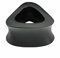 Piercingfaktor Organic Ohr Flesh Tunnel Horn Triangle Schwarz Piercing Schmuck 6mm