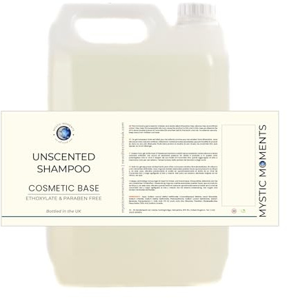 Mystic Moments | Botanische Shampoo-Basis | 5Kg | Unparfümierte Shampoo-Basis mit milden Reinigungsstoffen und reichhaltigem Schaum.
