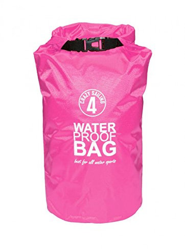 Navyline Ripstop Dry Bag - wasserdichter Rollbeutel Rollsack Seesack , Größe:10 Liter, Farbe:pink
