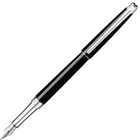 Caran d'Ache Leman CD4791.782 Füllfederhalter, M, schmal, Schwarz/Ebenholz
