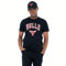 New Era - NBA Chicago Bulls Team Logo T-Shirt - Schwarz Farbe Schwarz, Größe S