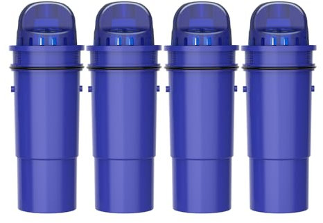 FilterLogic CRF-950Z NSF Certified Pitcher Water Filter, Replacement for Pitchers and Dispensers PPT700W, CR-1100C, DS-1800Z and PPF951K, PPF900Z Water filter (Pack of 4)