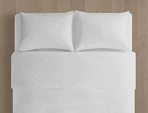 Calvin Klein CK ID Bettbezug, 260 x 240 cm, Weiß