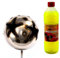 Gartenfackel Feuerkugel – Stern 13cm Durchmesser + 1Liter Brennpaste