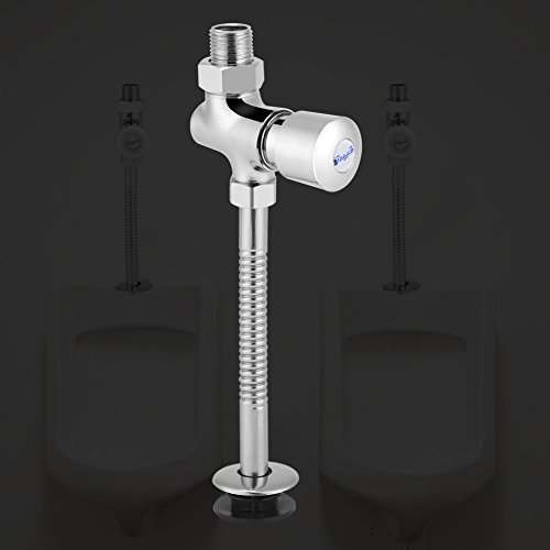 Válvula de Descarga de Orinal Tipo Botón, Interruptor de Descarga de Inodoro de Apagado Automático con Retardo Manual para el Baño del Inodoro del Hotel en Casa