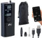 AGT Akku Kompressor: Smarte Akku-Luftpumpe mit OLED-Display; bis 120 psi; Bluetooth und App (Elektrische Fahrradpumpe, Elektrische Luftpumpe, Batterie 12V)