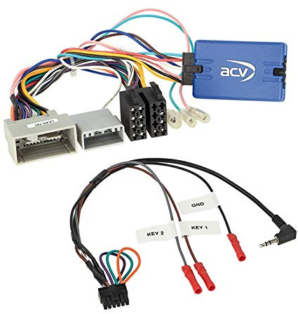 Lenkradfernbedienung Adapter Interface LFB Multi-Anschluss passend für Honda Jazz III ab 2014 kompatibel mit verschiedenen Autoradios