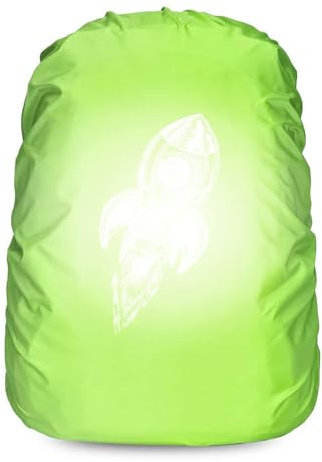 Sunshine smile Regenhülle Rucksack,Rucksack Regenschutz,Rucksack Cover,wasserdichte RegenhülleSchulranzen Regenschutz,Schulranzen Regenschutz,Ranzen Rucksackschutz,wasserdichte Regenüberzug